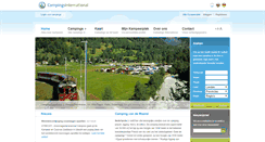 Desktop Screenshot of campings-international.com